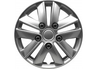 Kentucky 16-inch gunmetal wheel cover set