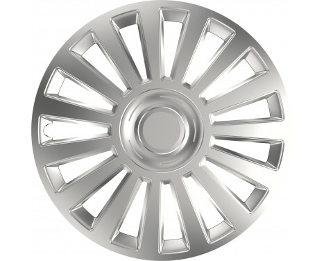 Luxury Silver 15 Inch Wheel Cover Set