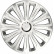Trend Silver 15 inch wheel cover set