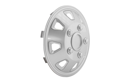 Utah II 15-inch silver wheel cover set (dome), Image 2