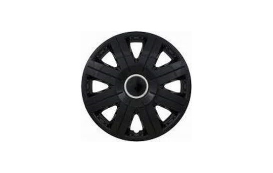 Wheel cover set Cosmos Black 14 Inch
