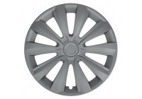 Wheel Cover Set Delta Ring Silver 15 Inch
