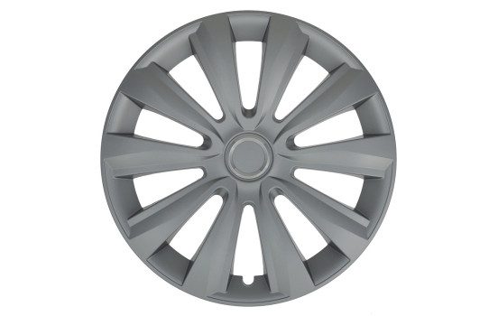 Wheel Cover Set Delta Ring Silver 15 Inch