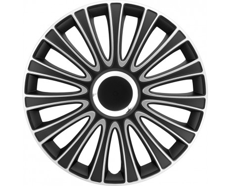 Wheel cover set LeMans 17-inch black/silver