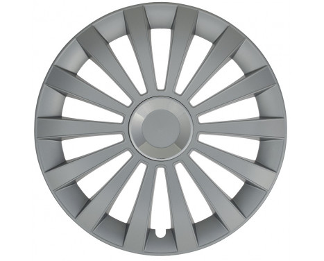 Wheel cover set Meridian Ring Silver 15 Inch