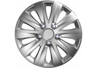 Wheel cover set rapide NC Silver 16 inch