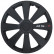 Wheel cover set RS-T 14-inch black