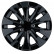 Wheel cover set Storm X Black 13 inch