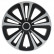 Wheel Cover Set Terra Ring Mix Silver / Black 14 Inch