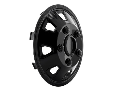 Wheel cover set Utah II 15-inch black (Convex Rims), Image 2