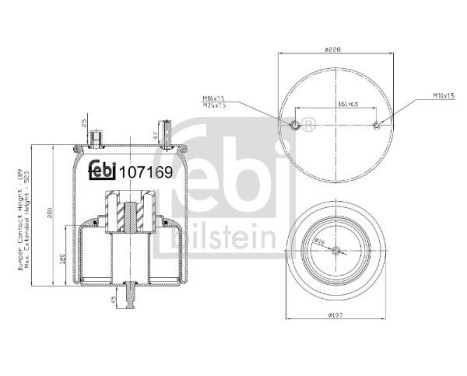 Bellow, air suspension