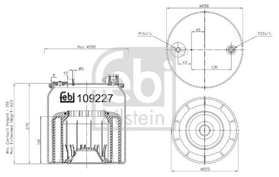 Bellow, air suspension, Image 2