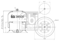Bellows, air suspension