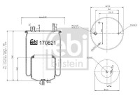 Bellows, air suspension