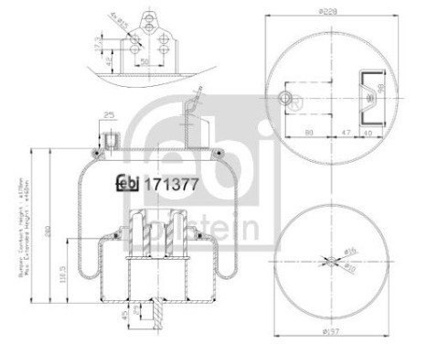Bellows, air suspension