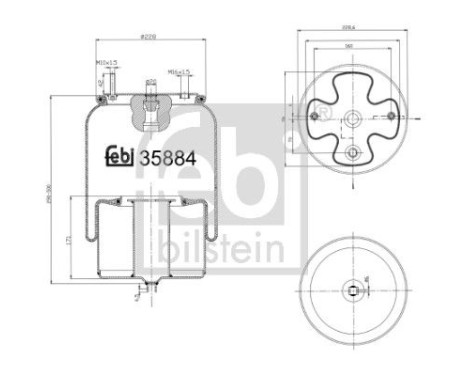 Bellows, air suspension