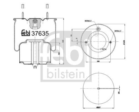 Bellows, air suspension