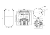 Bellows, air suspension