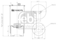 Bellows, air suspension
