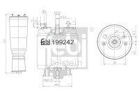 Bellows, air suspension