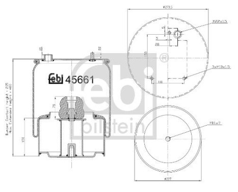 Bellows, air suspension