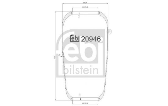 Spring bellows, air suspension