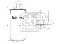 Spring bellows, air suspension