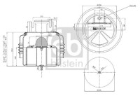 Spring bellows, air suspension