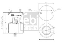 Spring bellows, air suspension