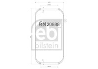 Spring bellows, air suspension