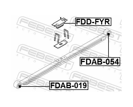 Bush, leaf spring, Image 2