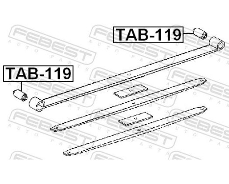Bush, leaf spring, Image 2