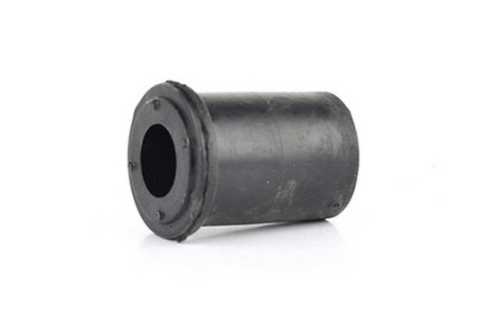 Spacer sleeve, leaf spring