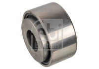 Spacer sleeve, leaf spring