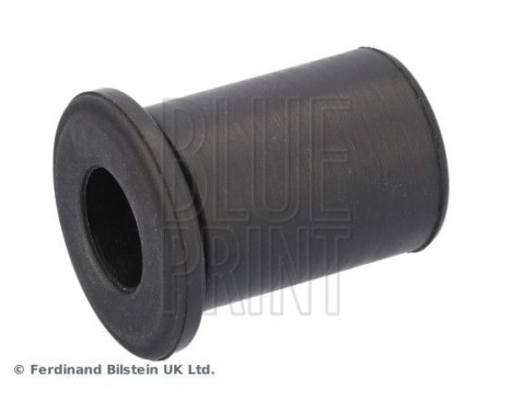 Spacer sleeve, leaf spring