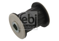 Spacer sleeve, leaf spring