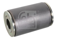 Spacer sleeve, leaf spring