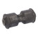 Spacer sleeve, leaf spring