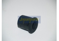 Spacer sleeve, leaf spring