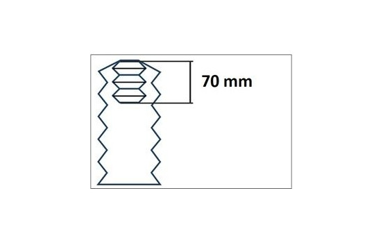 Dust Cover Kit, shock absorber Protection Kit 910136 Kayaba, Image 2