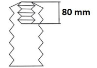 Dust cover, shock absorber 910255 Kayaba