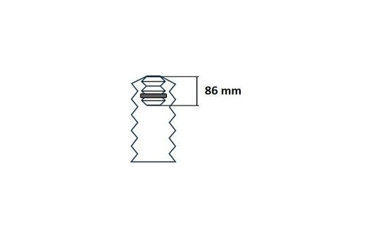 Dust cover, shock absorber 910358 Kayaba
