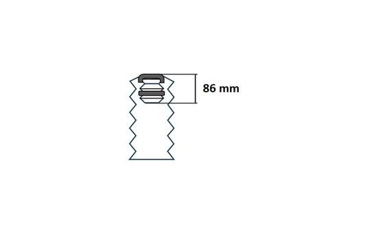 Dust cover, shock absorber 910359 Kayaba