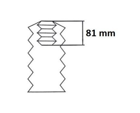 Dust cover, shock absorber 910367 Kayaba