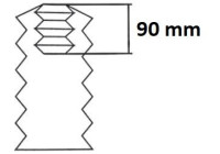 Dust cover, shock absorber 910368 Kayaba