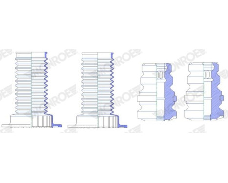 Dust cover, shock absorber PK387 Monroe, Image 2