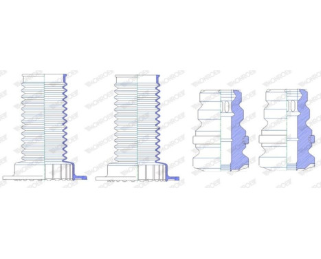 Dust cover, shock absorber PK387 Monroe, Image 2