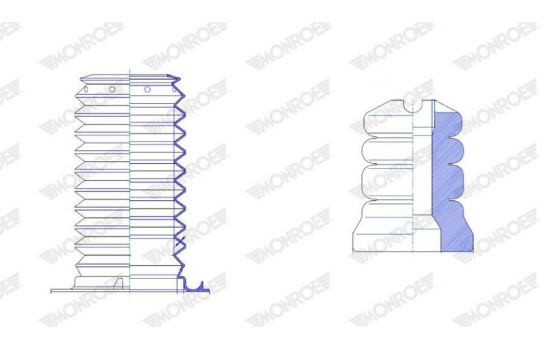 Dust cover, shock absorber PK477 Monroe, Image 2