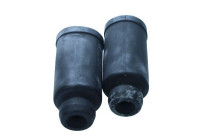 Dust cover, shock absorber