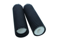 Dust cover, shock absorber